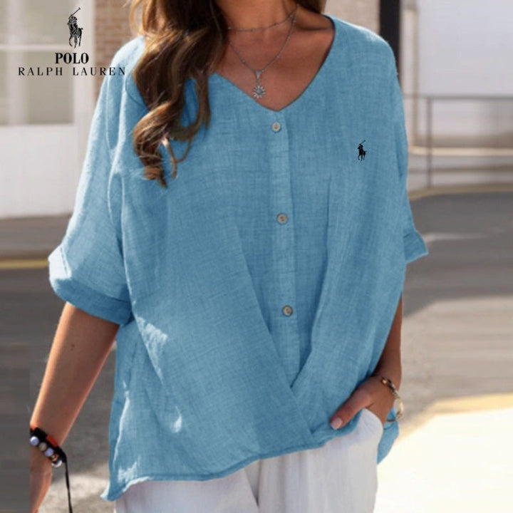 Linna – V-Neck Shirt Ralph Lauren