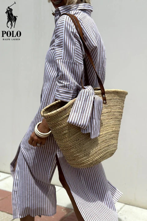 Chic Shirt Dress – Elegant Shirt Dress
