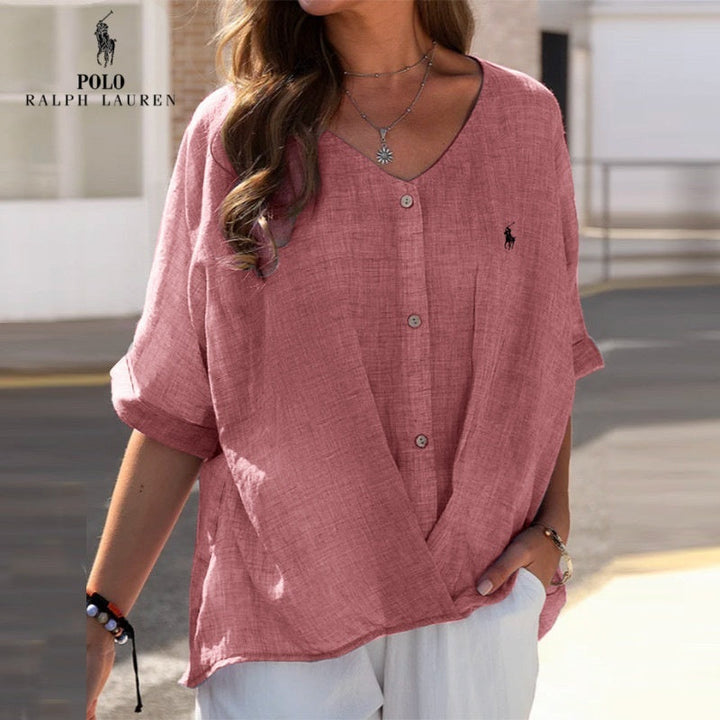 Linna – V-Neck Shirt Ralph Lauren