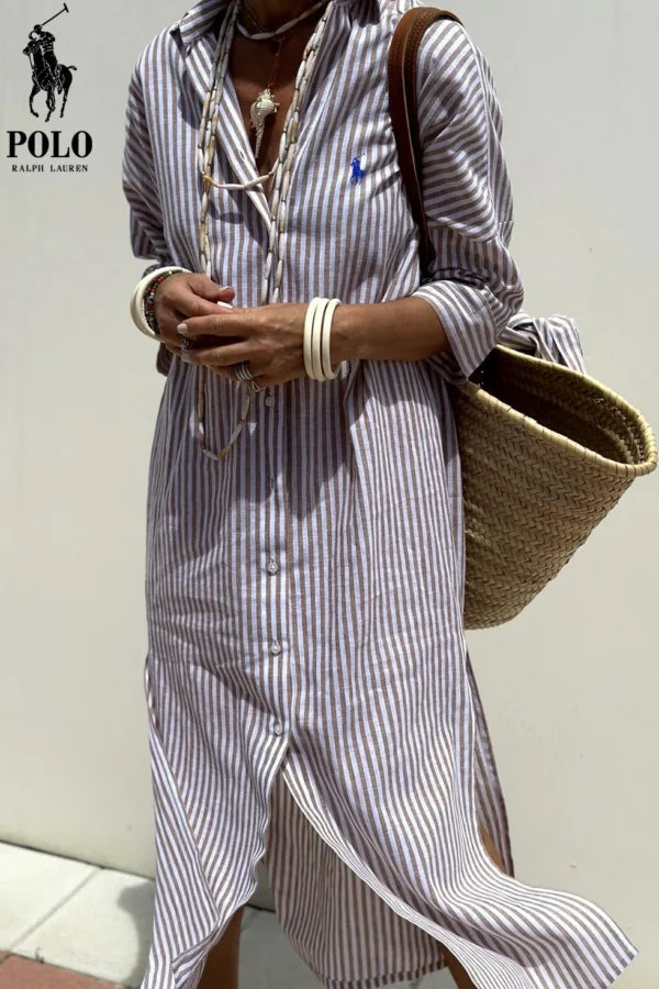 Chic Shirt Dress – Elegant Shirt Dress