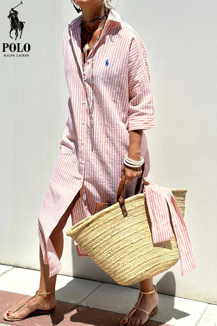 Chic Shirt Dress – Elegant Shirt Dress