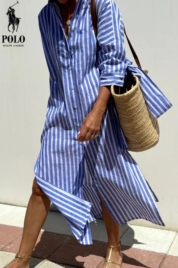Chic Shirt Dress – Elegant Shirt Dress