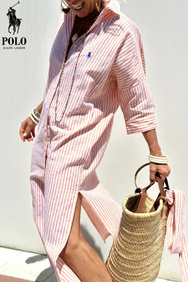 Chic Shirt Dress – Elegant Shirt Dress